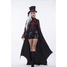 Gothic Steampunk Vampire Womens Costume