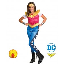 Kids Movie Theme DC Superhero Wonder Woman Costume