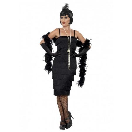 1920's Formal Flapper Costume Plus Size