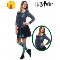 Womens Youth Harry Potter Skirt Set Costume Slytherin