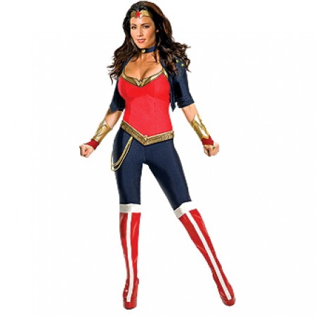 Sexy Wonder Woman Catsuit Costume