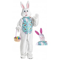 Deluxe Mascot Plush Easter Bunny Costume