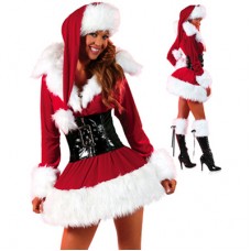 Mrs Claus Santa Suit Costume