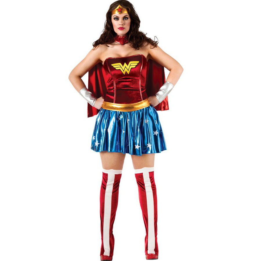 Classy Couture - Wonder Woman Licensed Plus Size Costume|woman Fancy ...