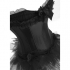 Black Burlesque Punk Corset & Long Skirt