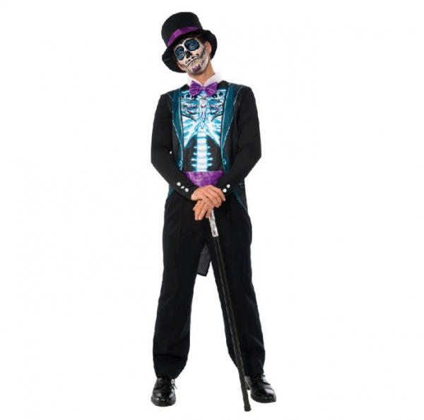 Deluxe Halloween Voodoo Master Mens Costume