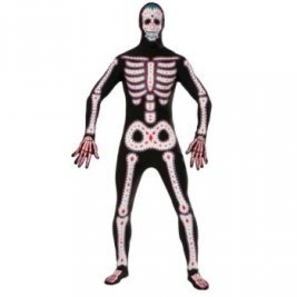 Day of the Dead Mens Skeleton Costume