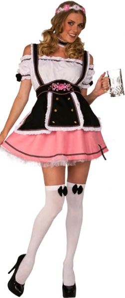 Fraulein Dirndl Oktoberfest Beer Wench Costume
