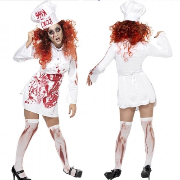 Scary Bloody Nurse Costume