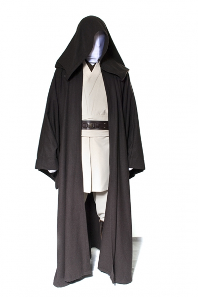 Deluxe Star Wars Brown Jedi Robe Costume 