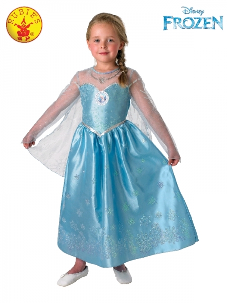 Girls Bookweek Fairytale Elsa Frozen Deluxe Costume