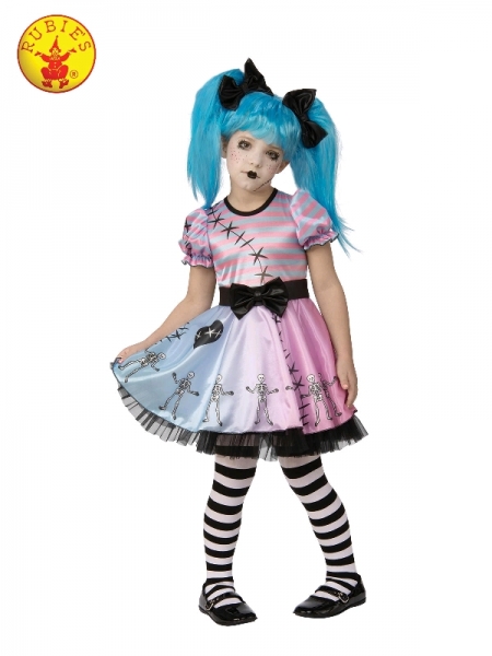 Kids Windup Doll Costume