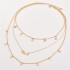 Festival Gold Love & Star Multi-Layer Necklace